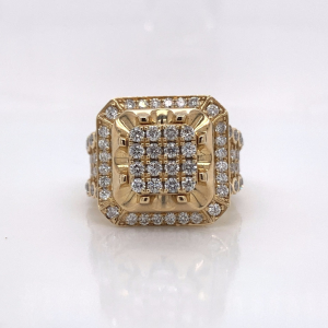 2.40Ct Men Diamond Ring