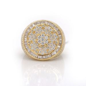 3.97Ct Round Diamond Ring