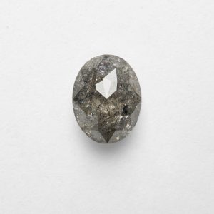1.86ct Oval Salt and Pepper Diamond